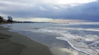 Kıbrıs'ta güzel Limasol Beach