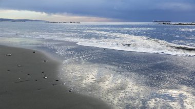Kıbrıs'ta güzel Limasol Beach
