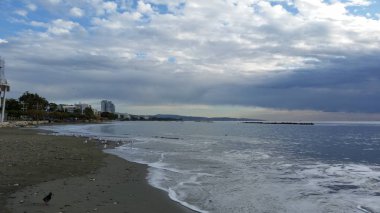 Kıbrıs'ta güzel Limasol Beach