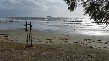 Kıbrıs'ta güzel Limasol Beach