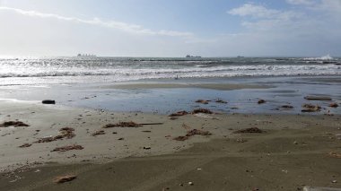 Kıbrıs'ta güzel Limasol Beach