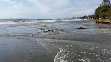 Kıbrıs'ta güzel Limasol Beach