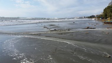 Kıbrıs'ta güzel Limasol Beach