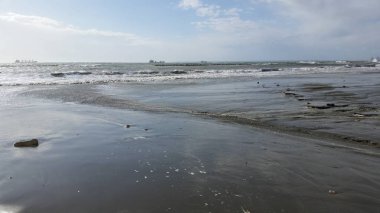 Kıbrıs'ta güzel Limasol Beach