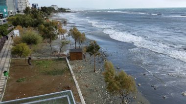 Kıbrıs'ta güzel Limasol Beach