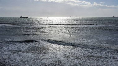 Kıbrıs'ta güzel Limasol Beach