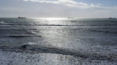 Kıbrıs'ta güzel Limasol Beach