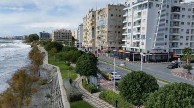 Kıbrıs'ta güzel Limasol Beach
