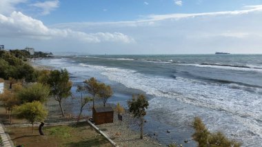 Kıbrıs'ta güzel Limasol Beach