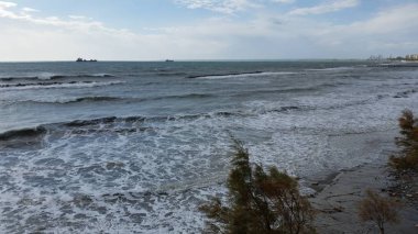 Kıbrıs'ta güzel Limasol Beach