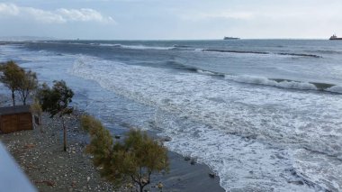 Kıbrıs'ta güzel Limasol Beach