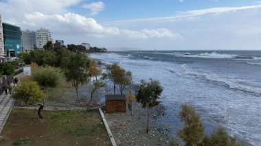 Kıbrıs'ta güzel Limasol Beach