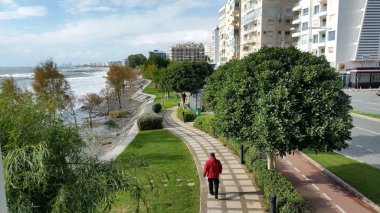 Kıbrıs'ta güzel Limasol Beach