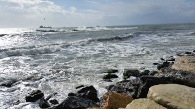 Kıbrıs'ta güzel Limasol Beach