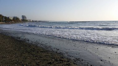 Kıbrıs'ta güzel Limasol Beach