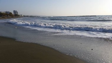 Kıbrıs'ta güzel Limasol Beach