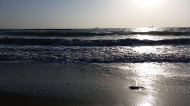 Kıbrıs'ta güzel Limasol Beach