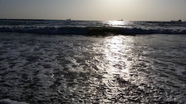 Kıbrıs'ta güzel Limasol Beach