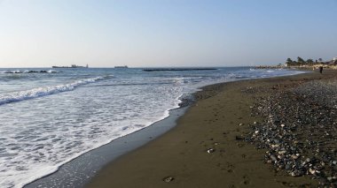 Kıbrıs'ta güzel Limasol Beach