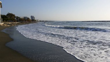 Kıbrıs'ta güzel Limasol Beach