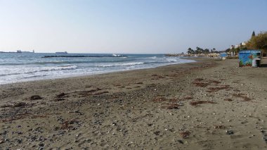 Kıbrıs'ta güzel Limasol Beach