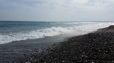 Kıbrıs'ta güzel Limasol Beach