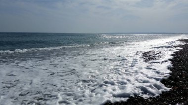 Kıbrıs'ta güzel Limasol Beach