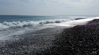 Kıbrıs'ta güzel Limasol Beach