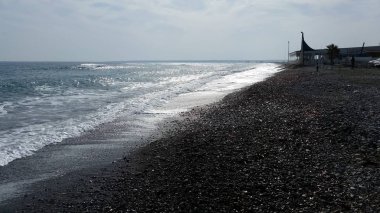 Kıbrıs'ta güzel Limasol Beach