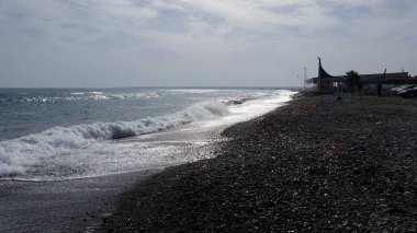 Kıbrıs'ta güzel Limasol Beach