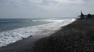 Kıbrıs'ta güzel Limasol Beach