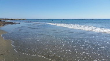 Kıbrıs'ta güzel Limasol Beach