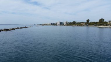 Kıbrıs'ta güzel Limasol Beach