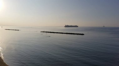 Kıbrıs'ta güzel Limasol Beach