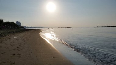 Kıbrıs'ta güzel Limasol Beach