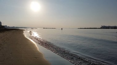 Kıbrıs'ta güzel Limasol Beach