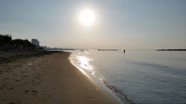 Kıbrıs'ta güzel Limasol Beach