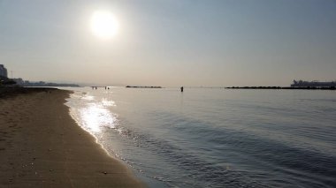 Kıbrıs'ta güzel Limasol Beach