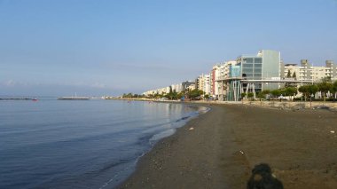 Kıbrıs'ta güzel Limasol Beach