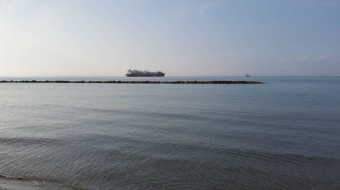 Kıbrıs'ta güzel Limasol Beach