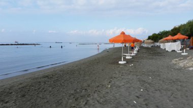Kıbrıs'ta güzel Limasol Beach