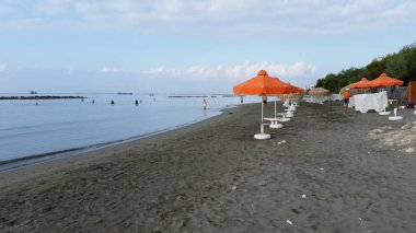 Kıbrıs'ta güzel Limasol Beach