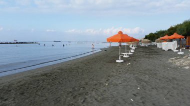 Kıbrıs'ta güzel Limasol Beach