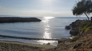 Kıbrıs'ta güzel Limasol Beach