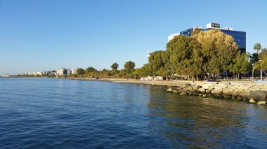 Kıbrıs'ta güzel Limasol Beach