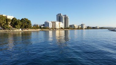 Kıbrıs'ta güzel Limasol Beach