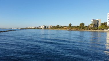 Kıbrıs'ta güzel Limasol Beach