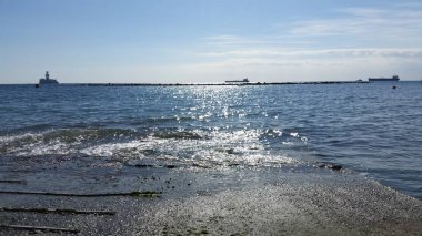 Kıbrıs'ta güzel Limasol Beach