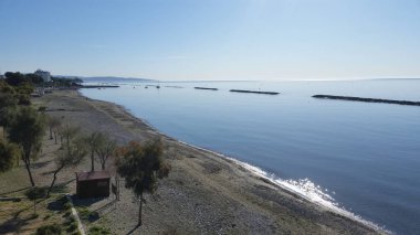 Kıbrıs'ta güzel Limasol Beach