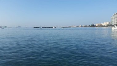 Kıbrıs'ta güzel Limasol Beach